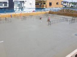 コンクリート打設完了