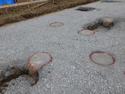 コンクリ－ト杭確認