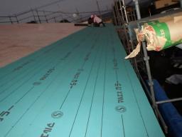 ル－フィング張り状況