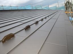 雪止め設置完了