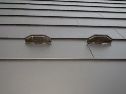 雪止め設置完了