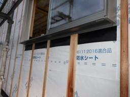 防湿シート設置完了