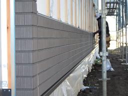 サイディング張り状況