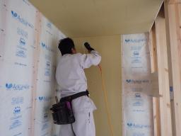 ボ－ド張り状況