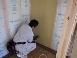 ボ－ド張り状況