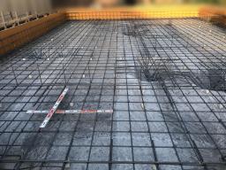 配筋〔鉄筋〕完了