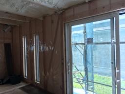 内部シート張り状況