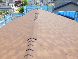 屋根葺き完了