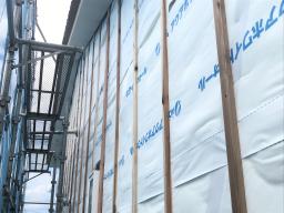 防湿シート張り