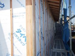 防湿シ－ト完了