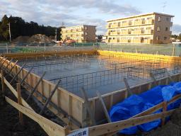 コンクリ-ト打設完了