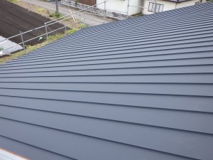 屋根葺き状況