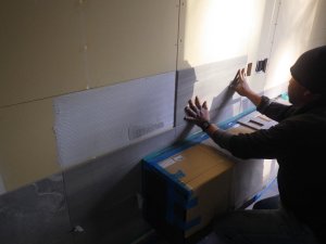 エコカラット張り